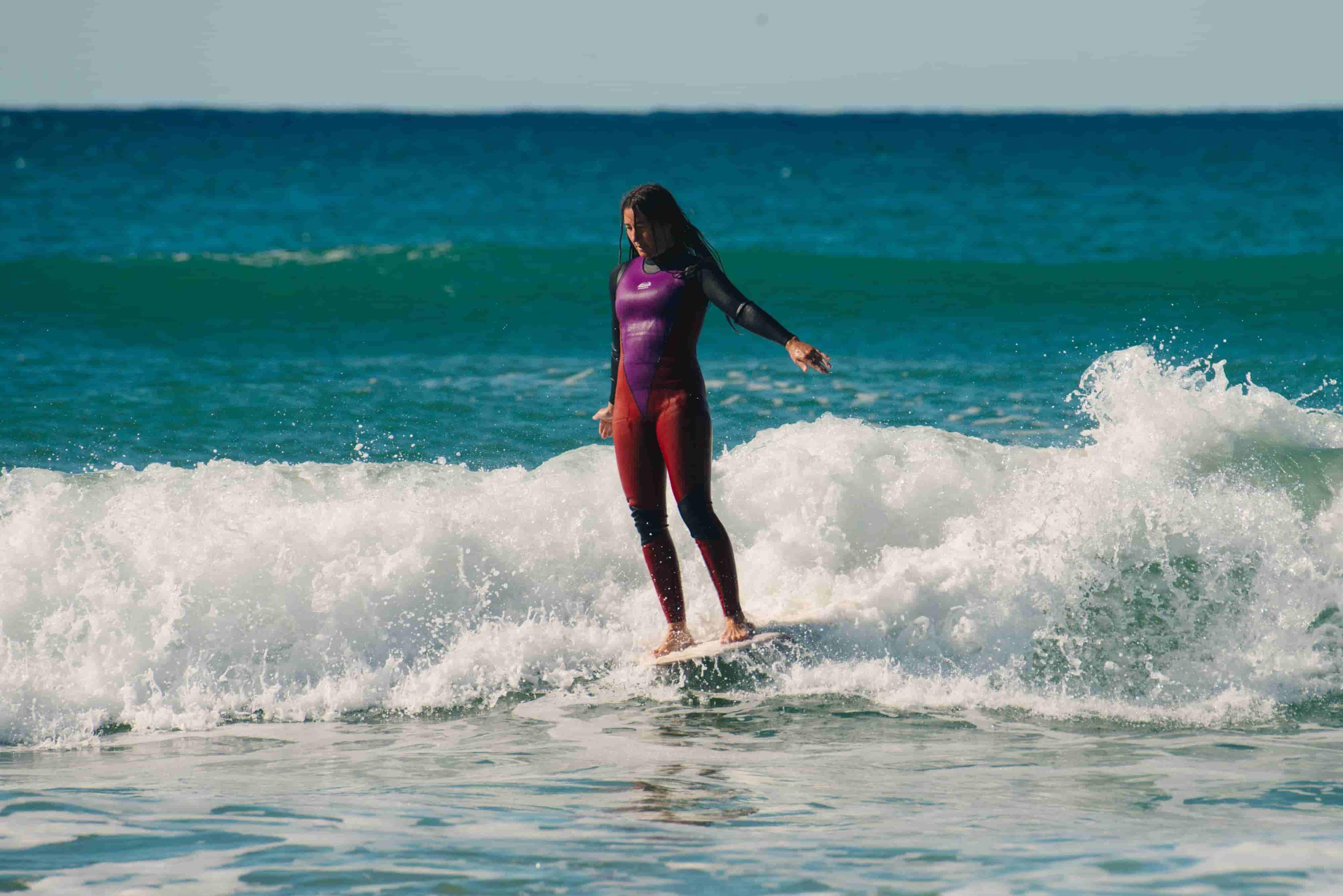 Atmosea Long Jane Wetsuit - Purple/Red