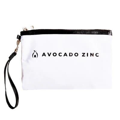 Avocado Zinc Canvas Beach Pouch