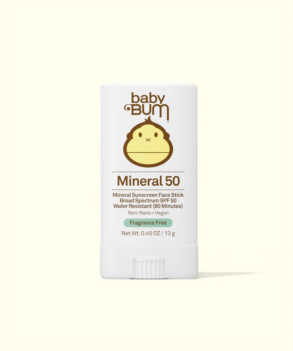Baby Bum Mineral SPF 50 Sunscreen Face Stick 13g