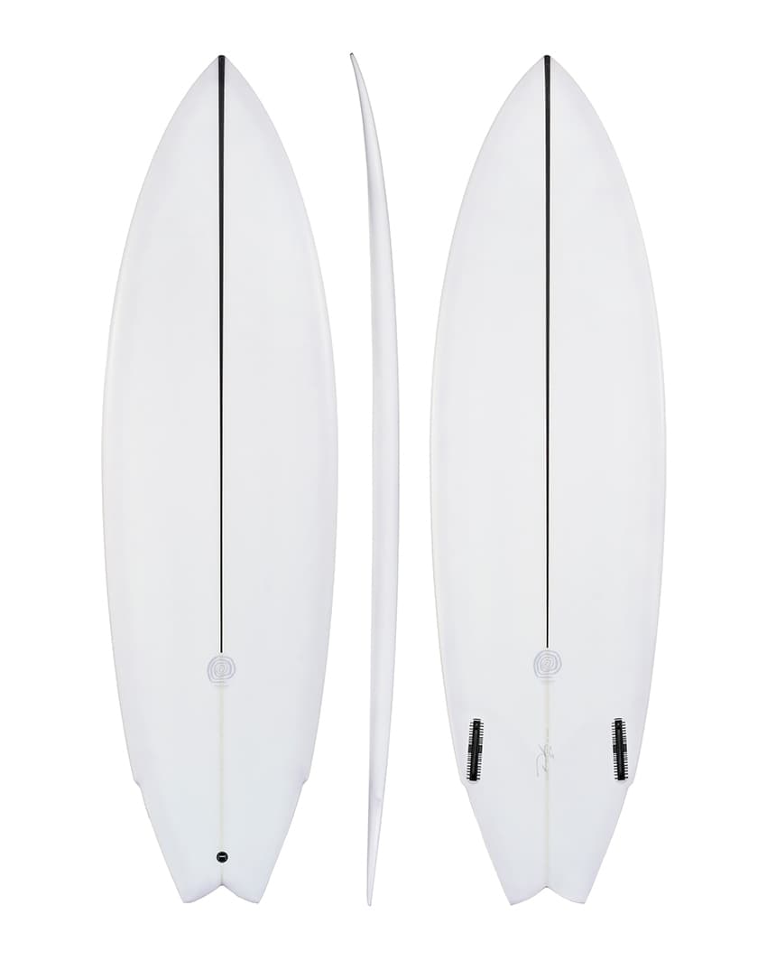 Beach Metall (Misfit Shapes) - 6' 2" x 20 " x 2 1/2" x 33.8L - Futures