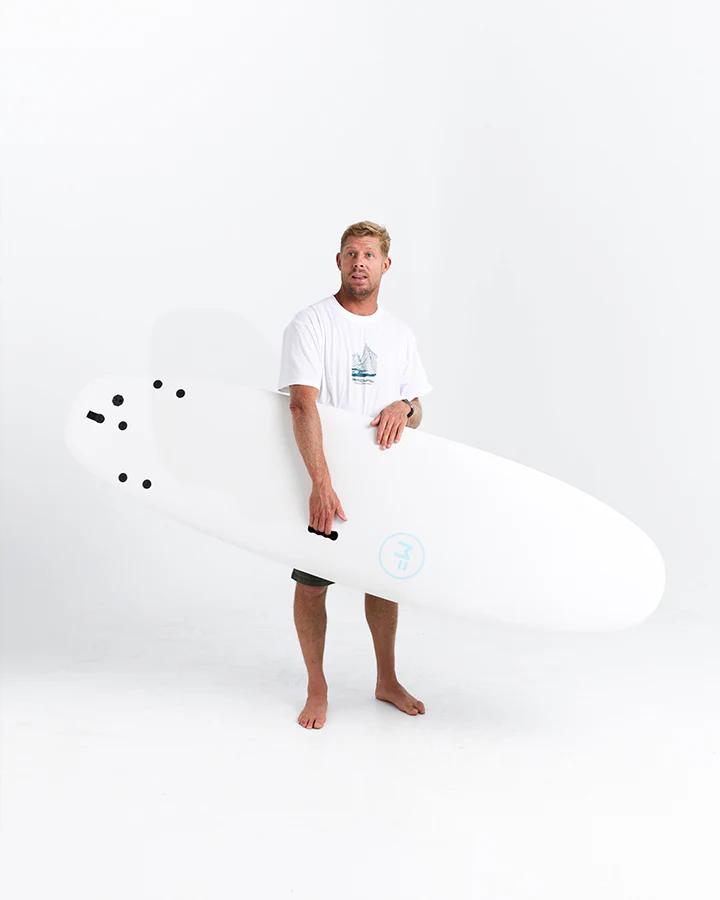 Beastie Super Soft 7'0 - White/Teal