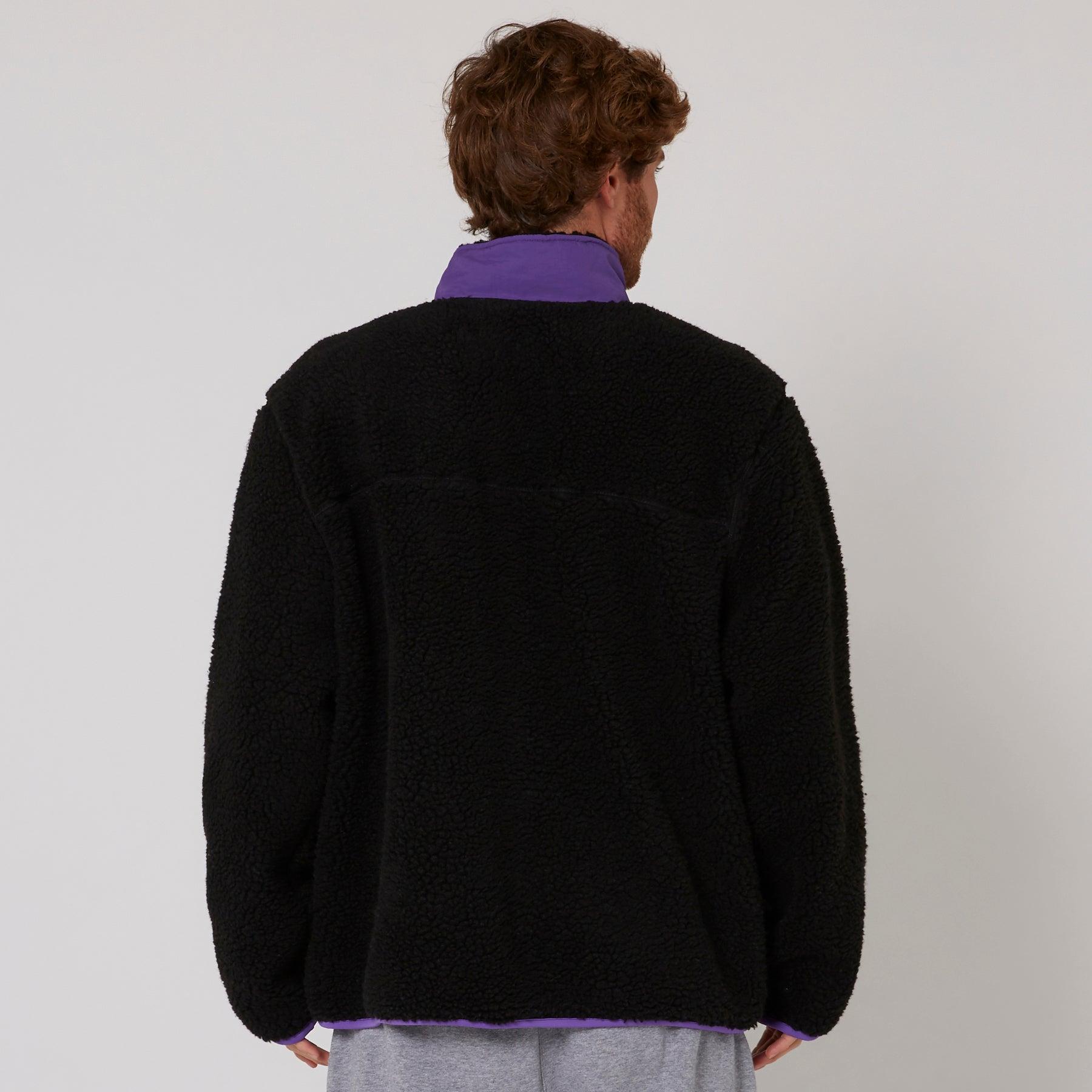 Reflex Sherpa 1/4 Zip - Black