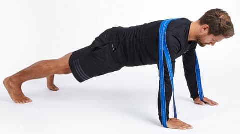 BLACKROLL® Super Band - Blue push ups
