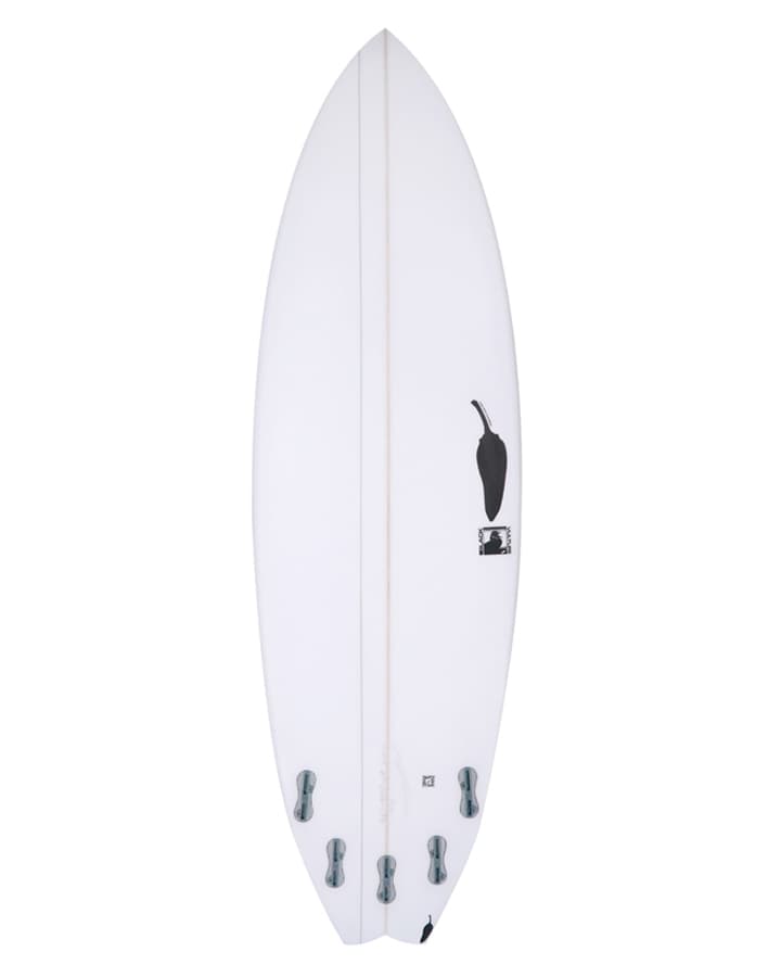 Chilli Surfboards Black Vulture bottom