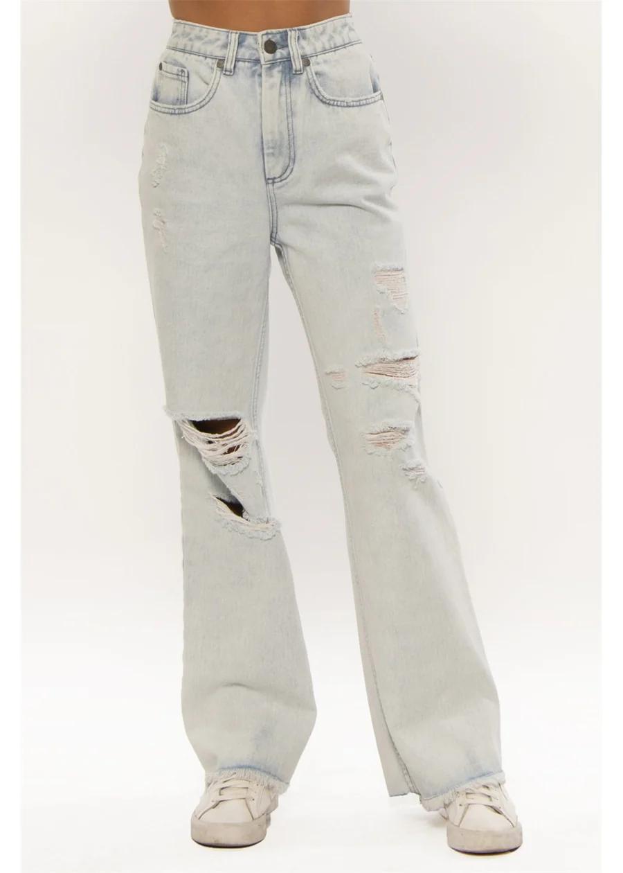 Blair Woven Jean - Sun