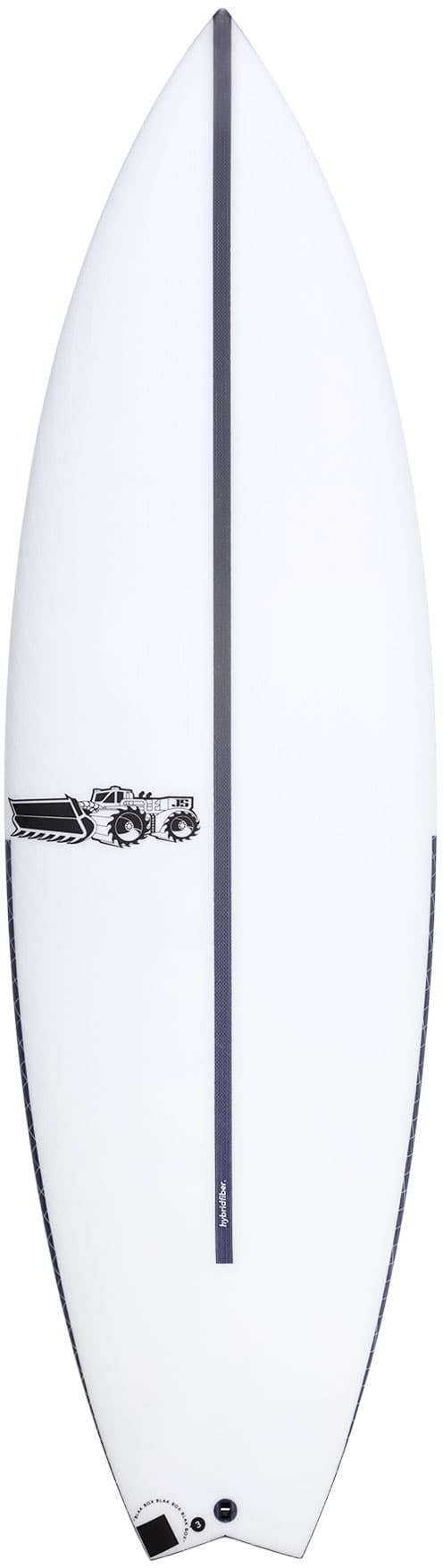 JS Industries Blak Box 3 Swallow Tail HYFI Surfboard deck