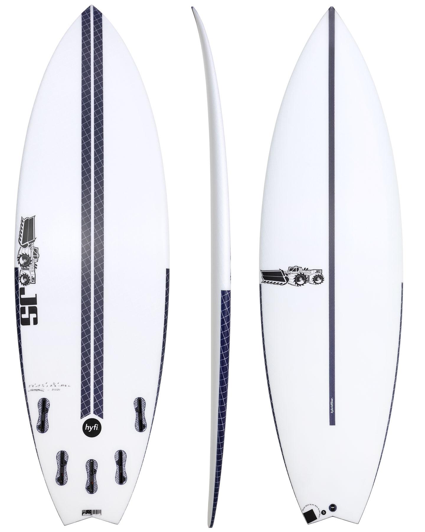 JS Industries Blak Box 3 Swallow Tail HYFI Surfboard