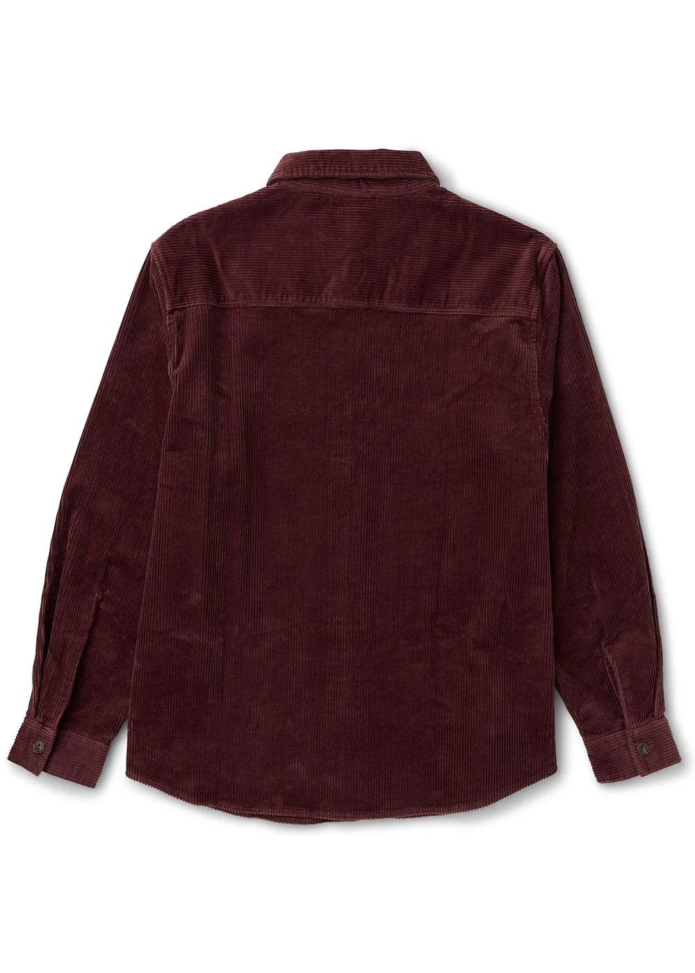 Blinker Organic Shirt - Burgundy