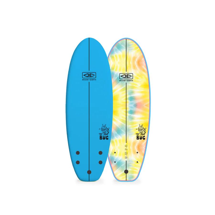 Blue Bug Softboard Front and Back