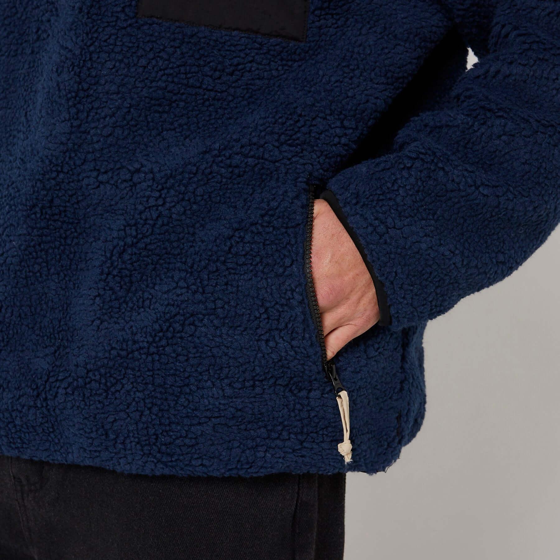 Reflex Sherpa 1/4 Zip - Blue