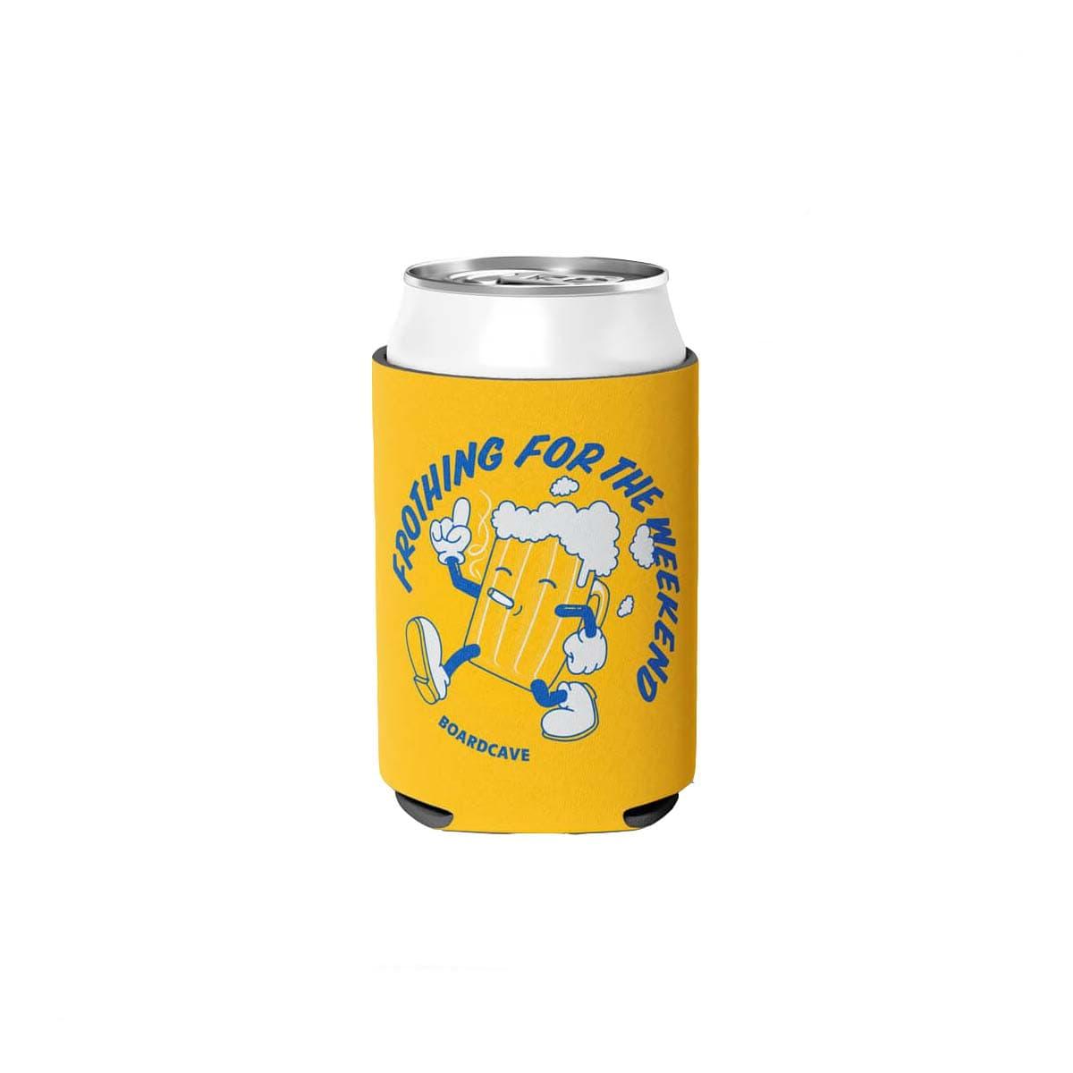Boardcave Frothing for the weekend stubby cooler