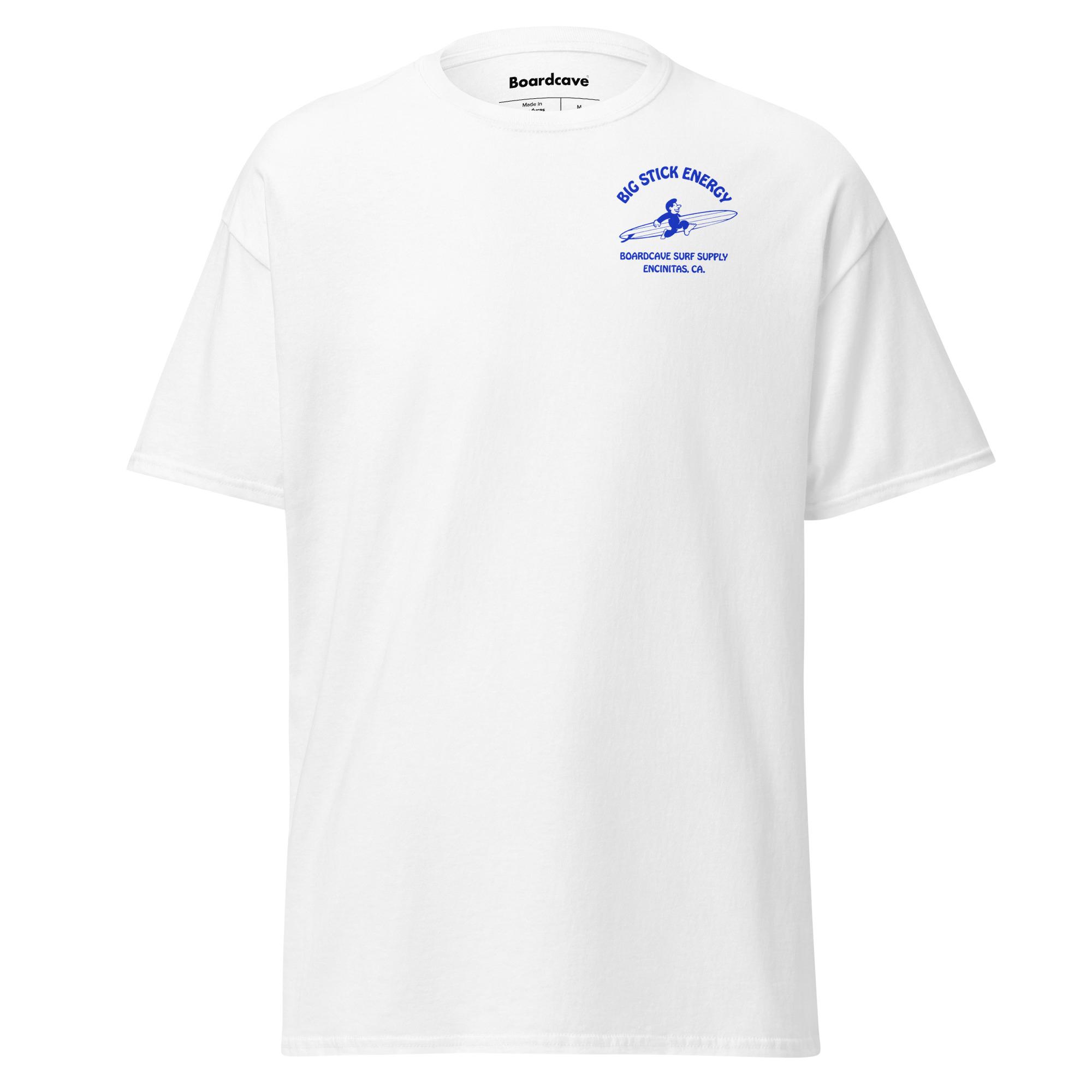 Boardcave Big Stick Energy Tee - White