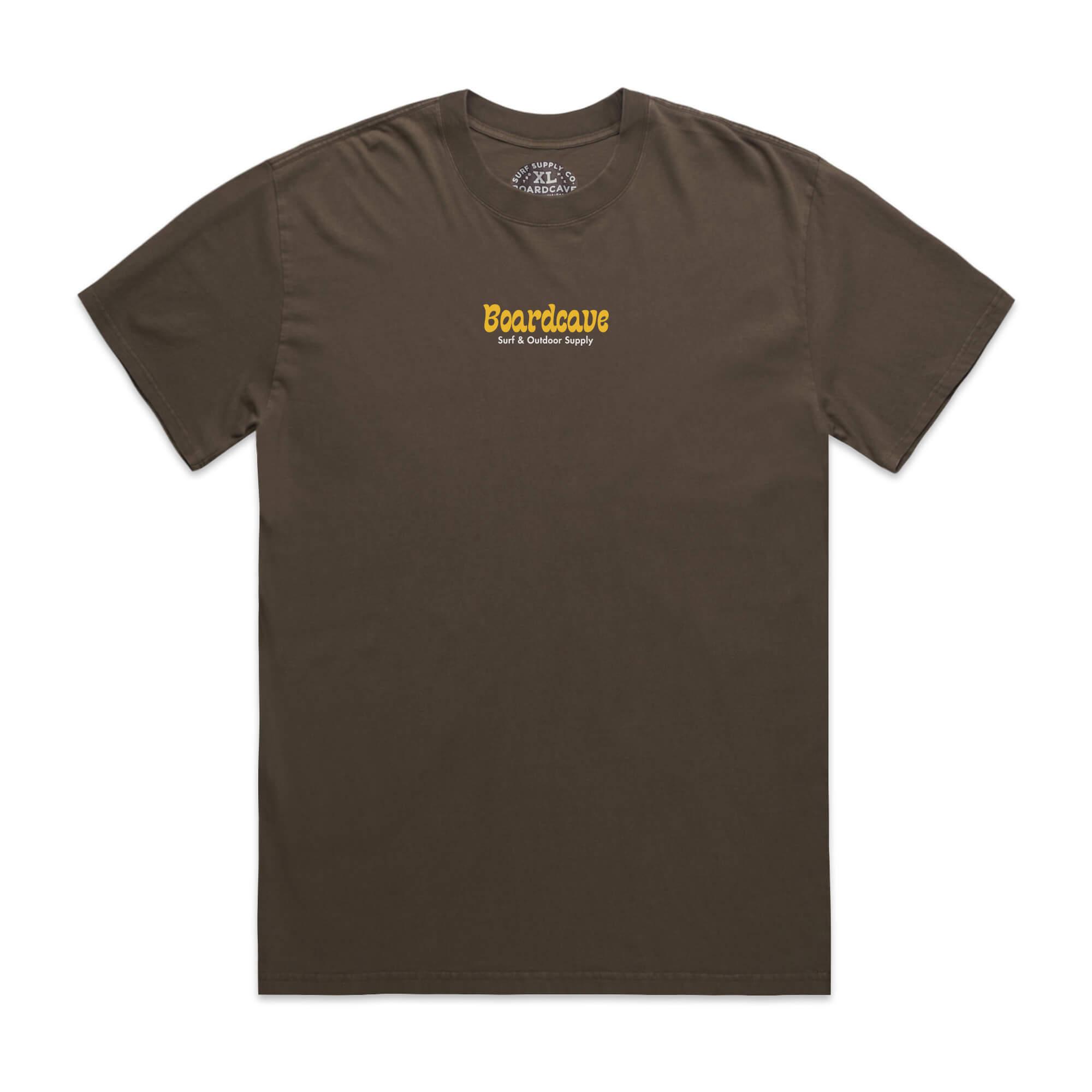 Boardcave Supply Tee - Faded Brown 