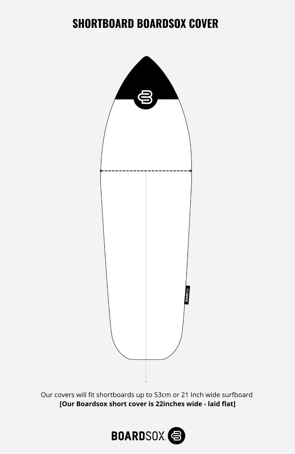 Boardsox Bolt Recycled Short Board Cover