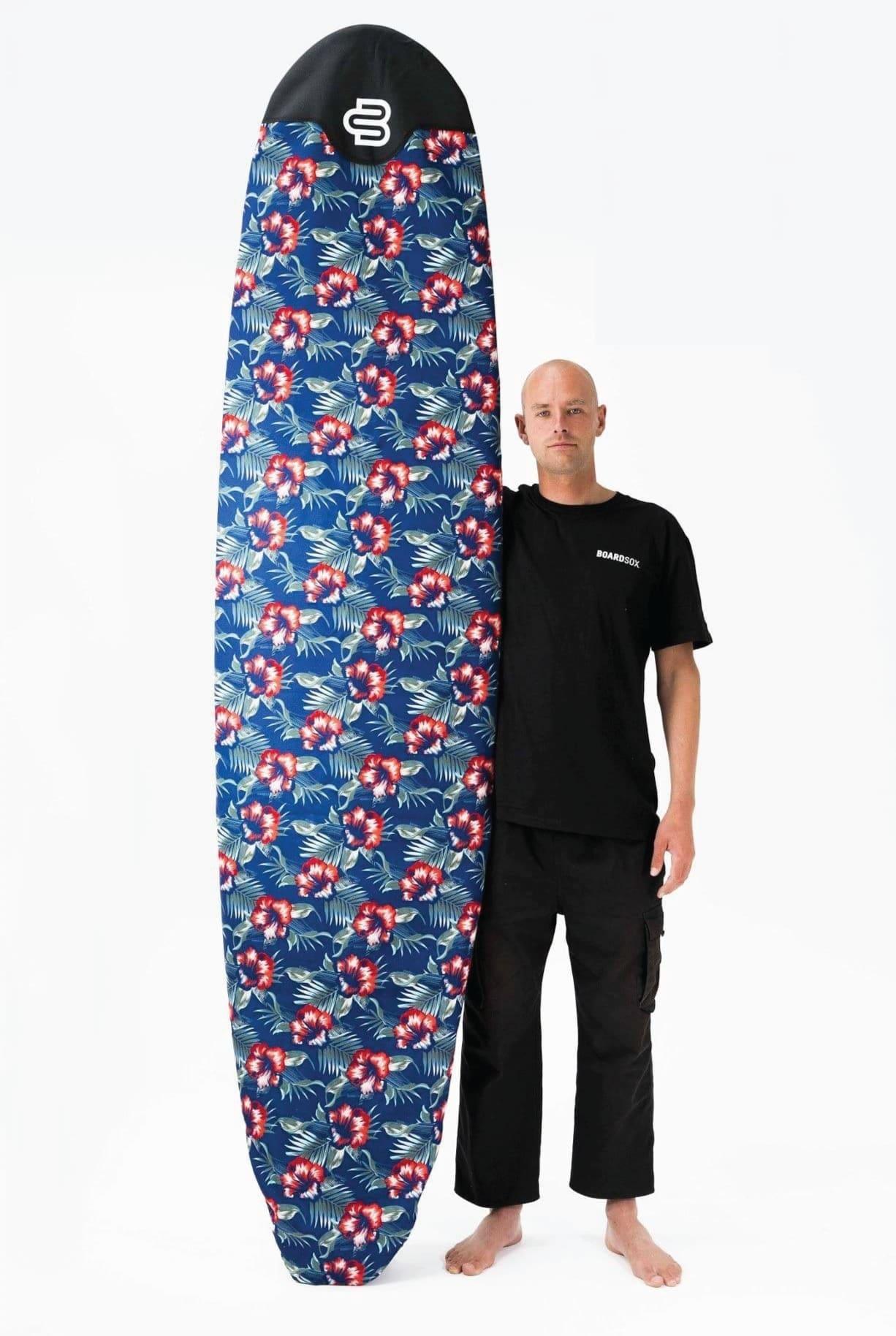 Boardsox Hawaiian Surfboard Cover - Mid/Long with model