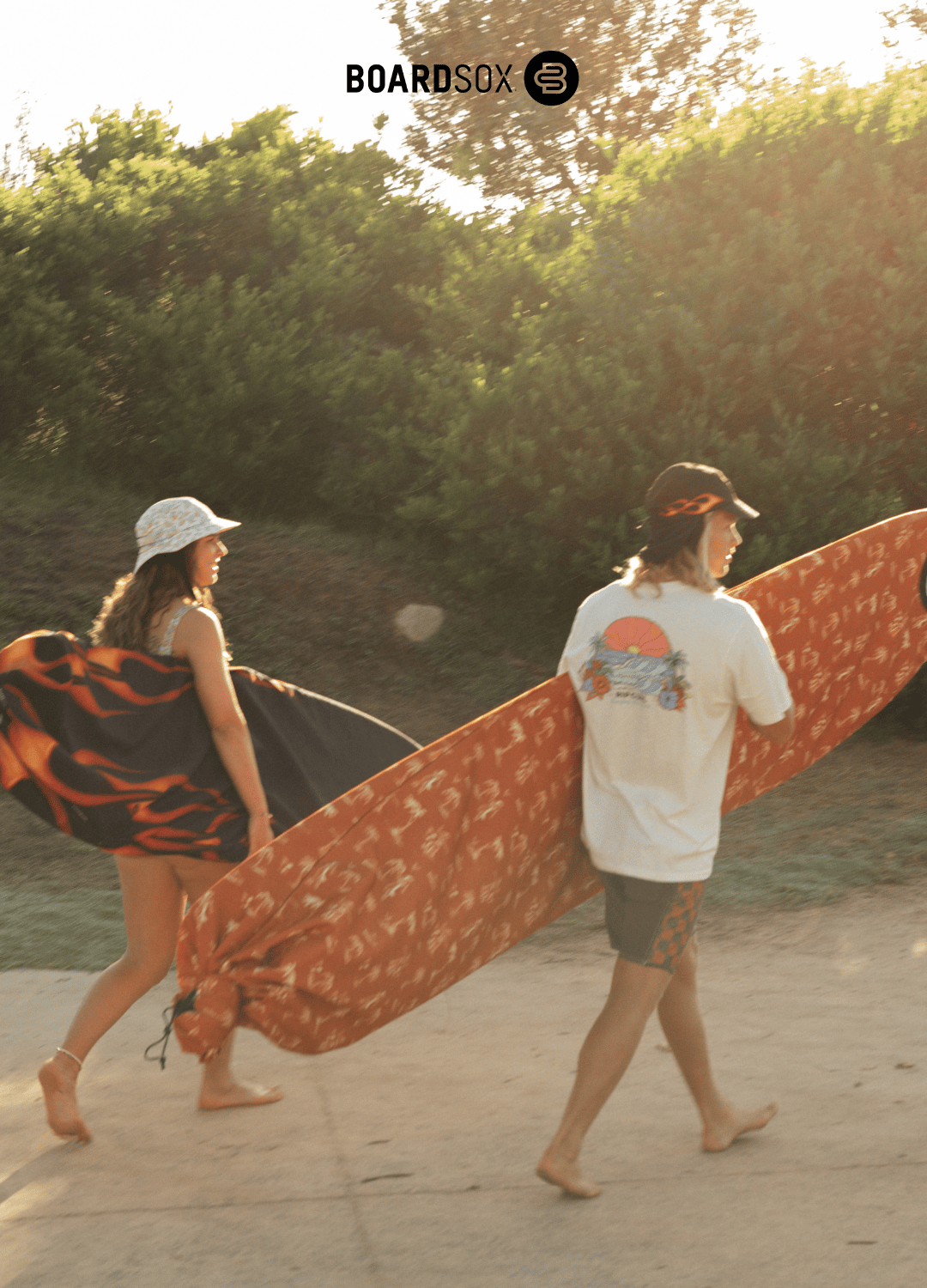 Boardsox Hula Lula Recycled Long Board Cover