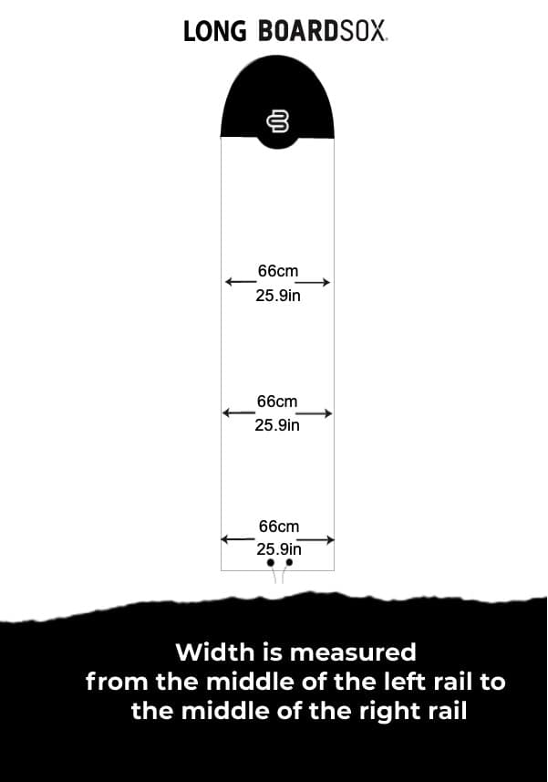 Boardsox Surfboard Cover - Mid/Long measurements