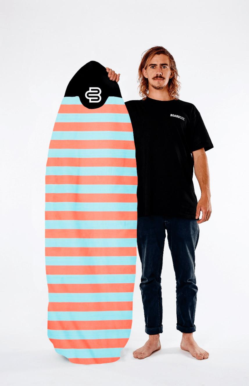 Boardsox The Wingnut Stripes Surfboard Cover - Funboard