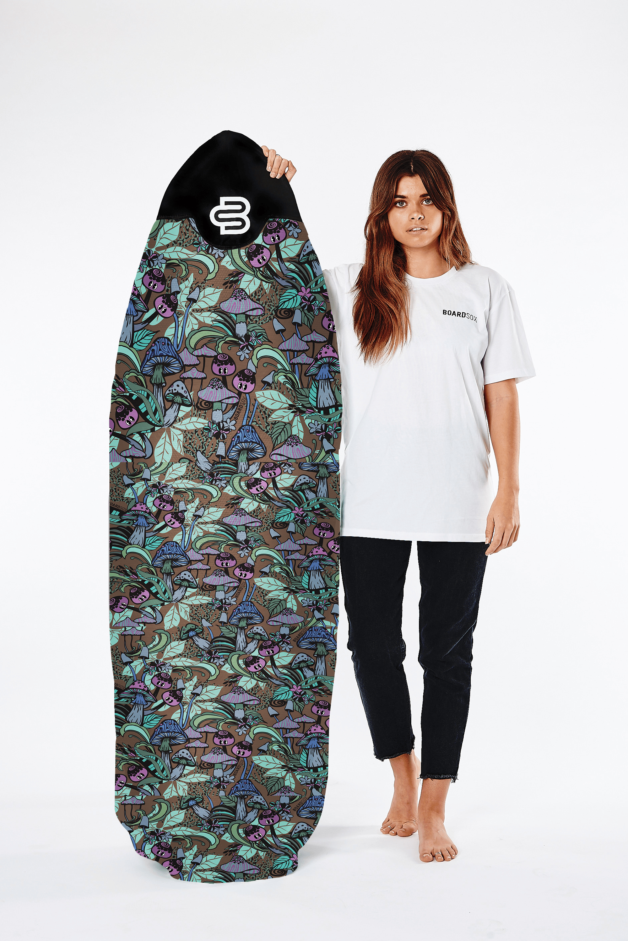 Fantastic Fungi rPet Recycled Fun/Hybrid Surfboard Cover