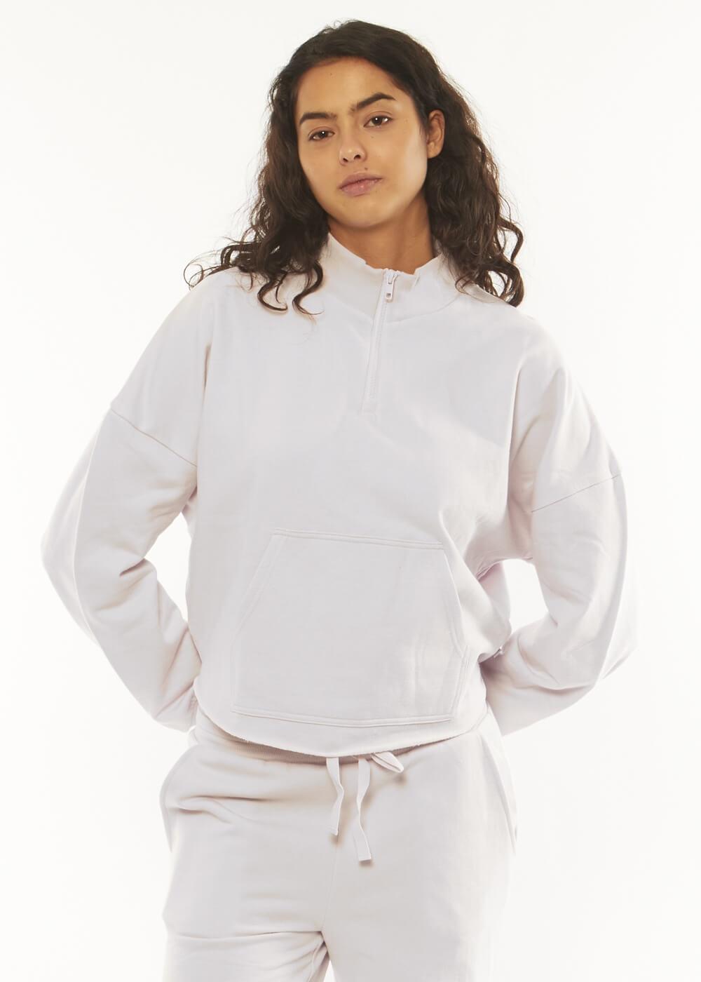 Bonfire Ls Fleece - Soft Orchid