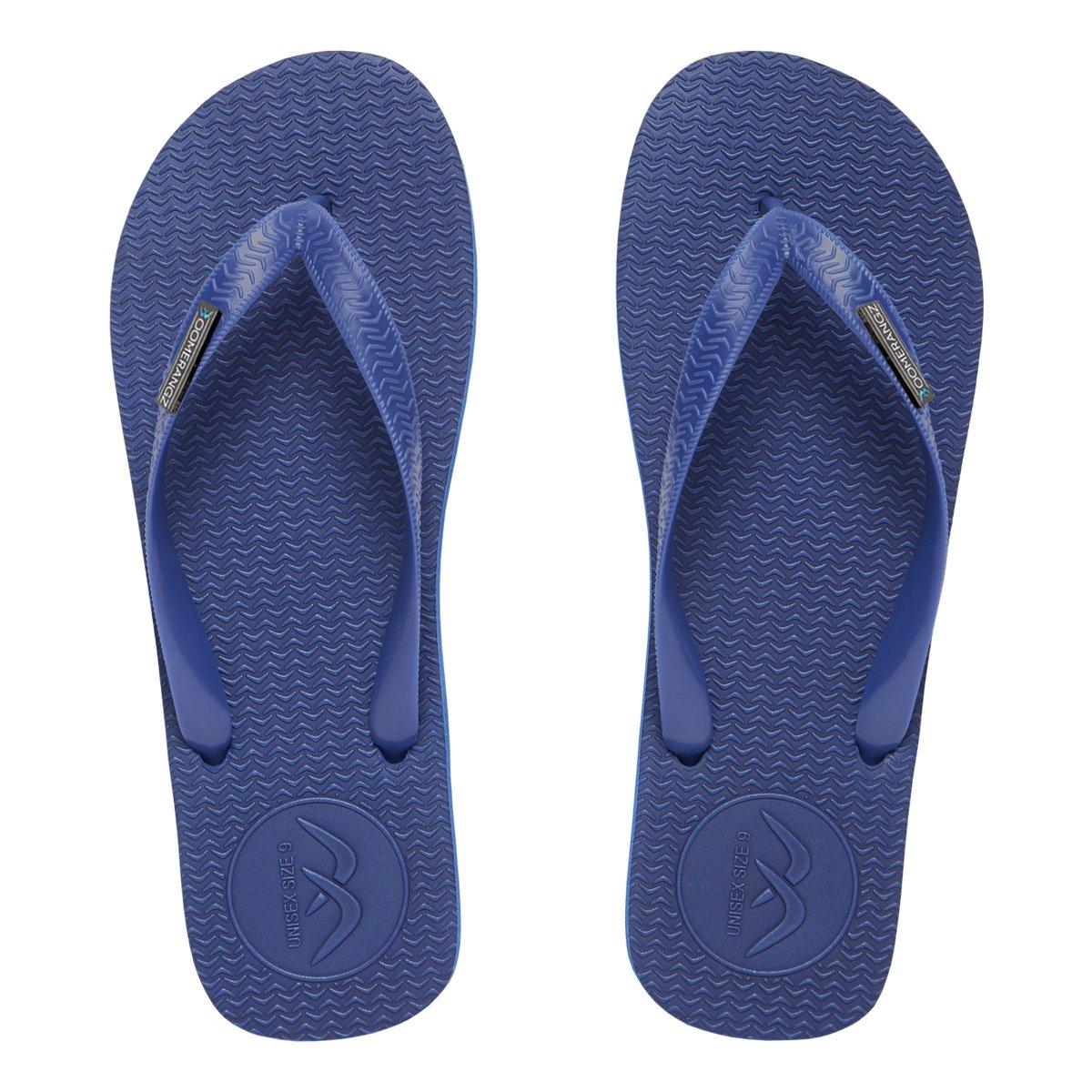 Boomerangz Men's Navy/Black Thongs top