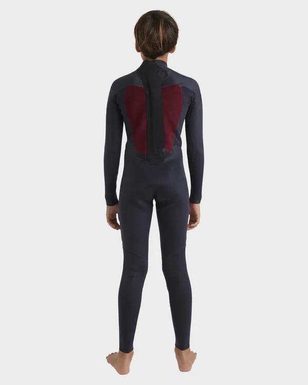 Boys 3/2mm Prologue+ Back Zip Wetsuit - Black