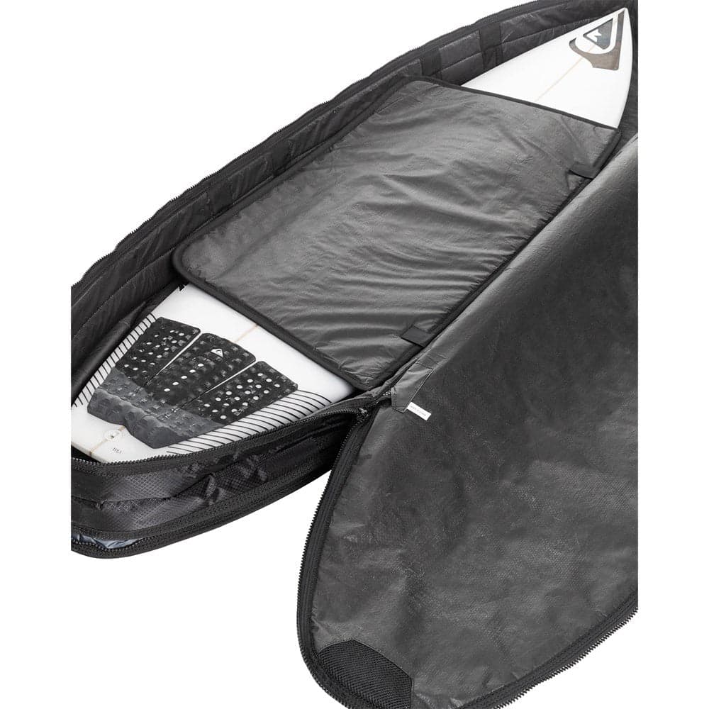 Bravo Surf Quiksilver Expedition Double 2 Boardbag - Black capacity