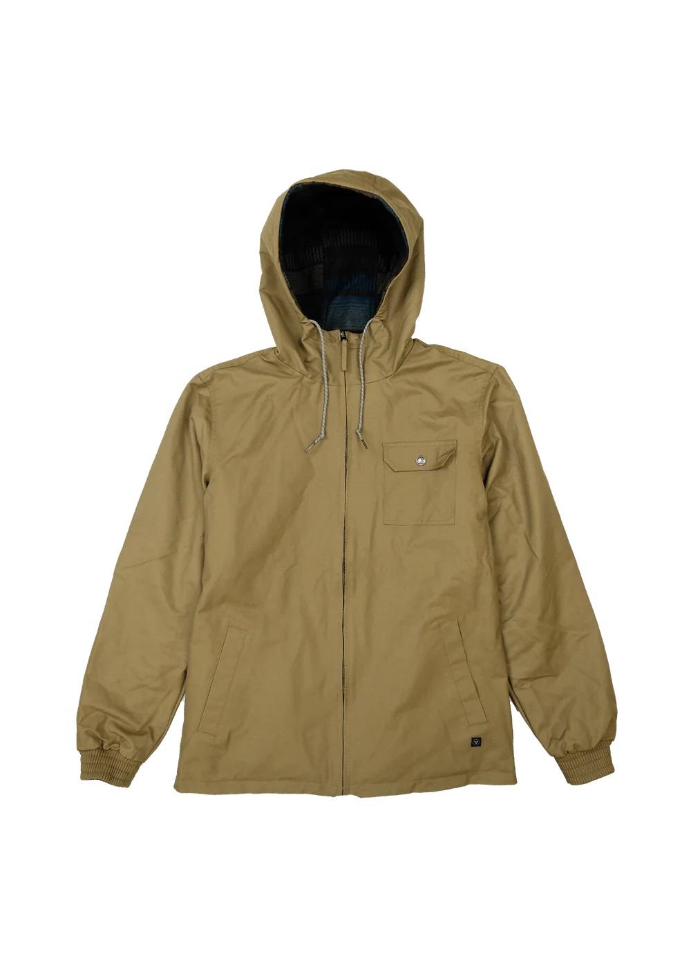 Vissla Breakers III Reversible Jacket - Light Khaki 2