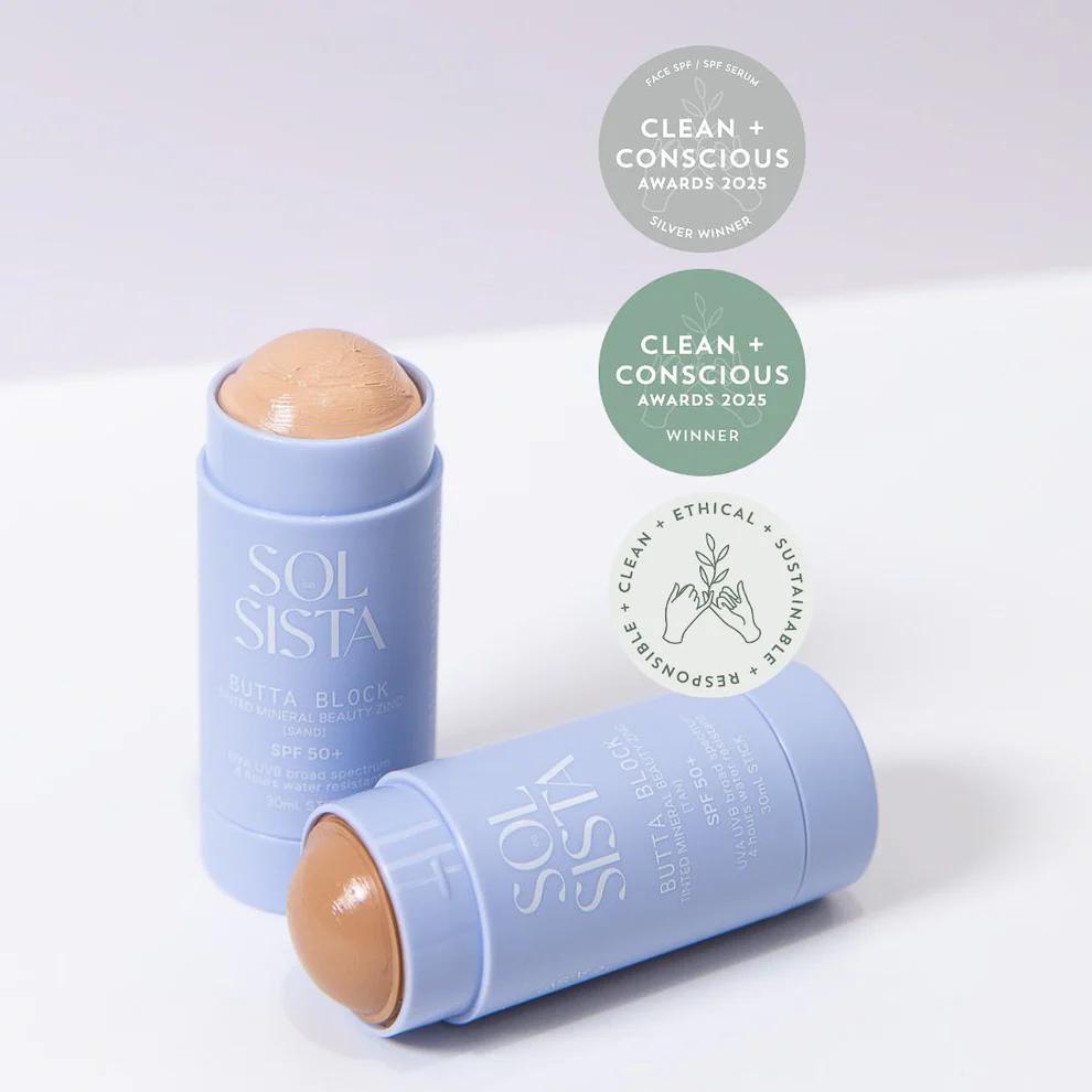 BUTTA BLOCK Mineral Tinted SPF 50+ Sunscreen Balm