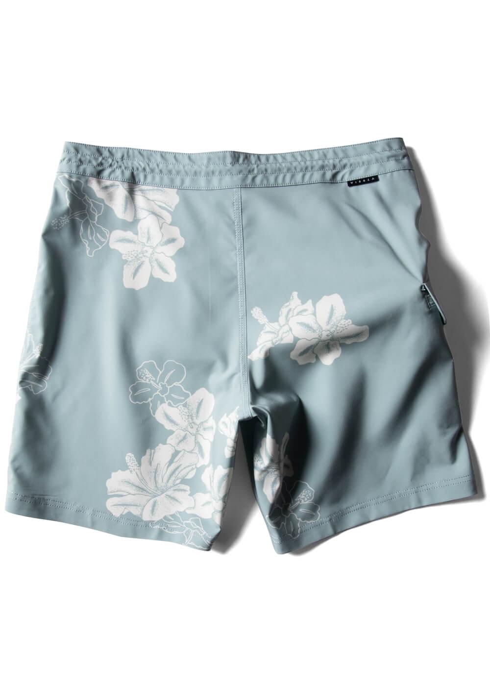 Byebiscus 17.5" Boardshort - Light Sage