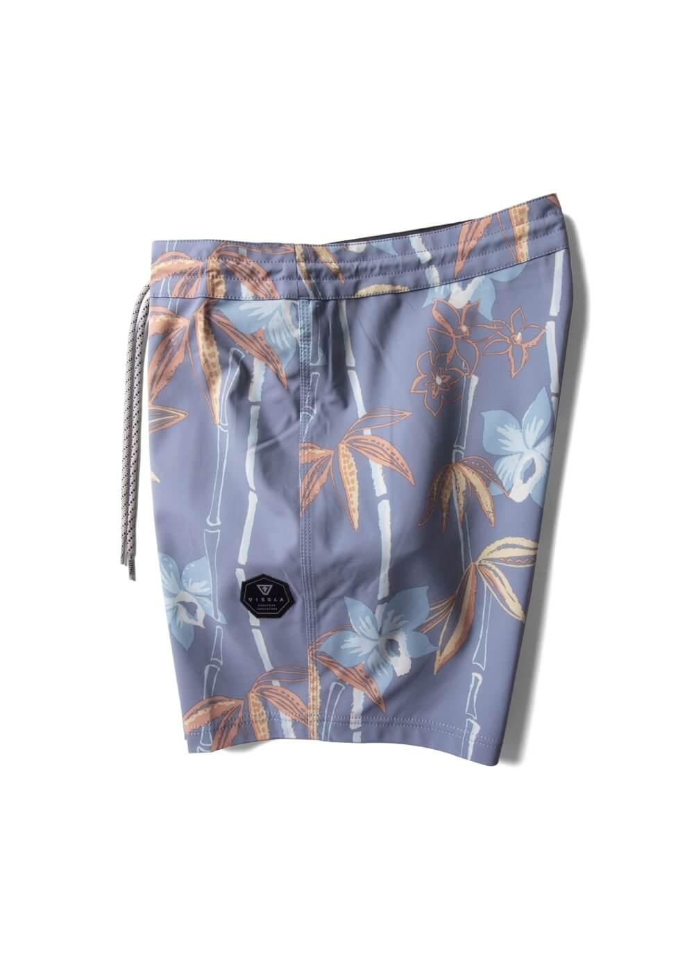 Canopy 16.5 Boardshort - Dark Denim - Back