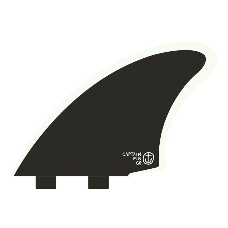Captain Fin Co CF Keel Fins - Black FCS Dual Tab