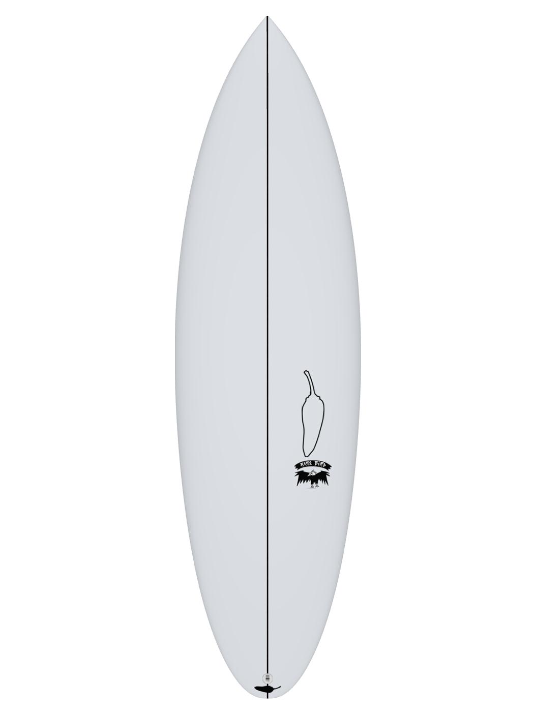Rare Bird (Chilli) - 6' 8" x 22 " x 2 7/8" x 44.3L - Futures 2