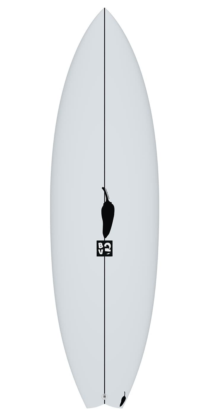 BV2 (Chilli) - 5' 7" x 19 7/16" x 2 3/8" x 28L - FCS II 2