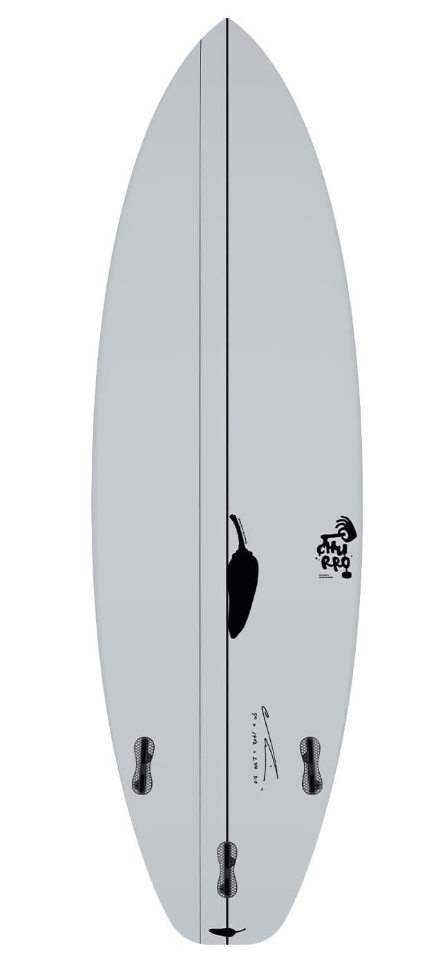 Churro 2 (Chilli) - 5' 11" x 19 1/2" x 2 1/2" x 30.2L - FCS II 3