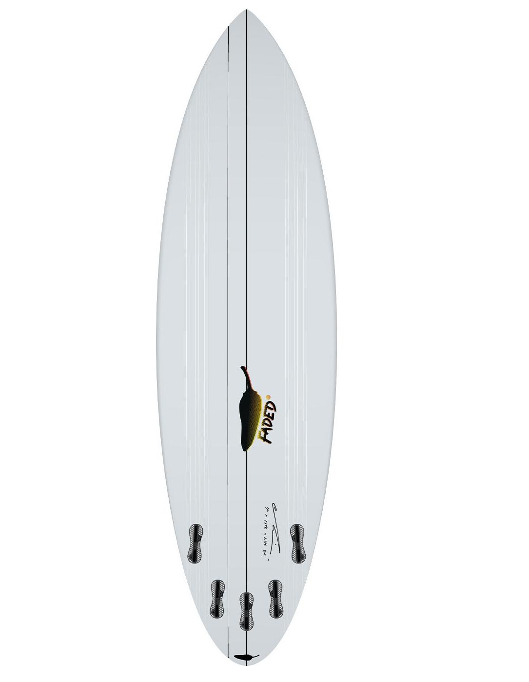 Chilli Surfboards Faded 2.0 bottom