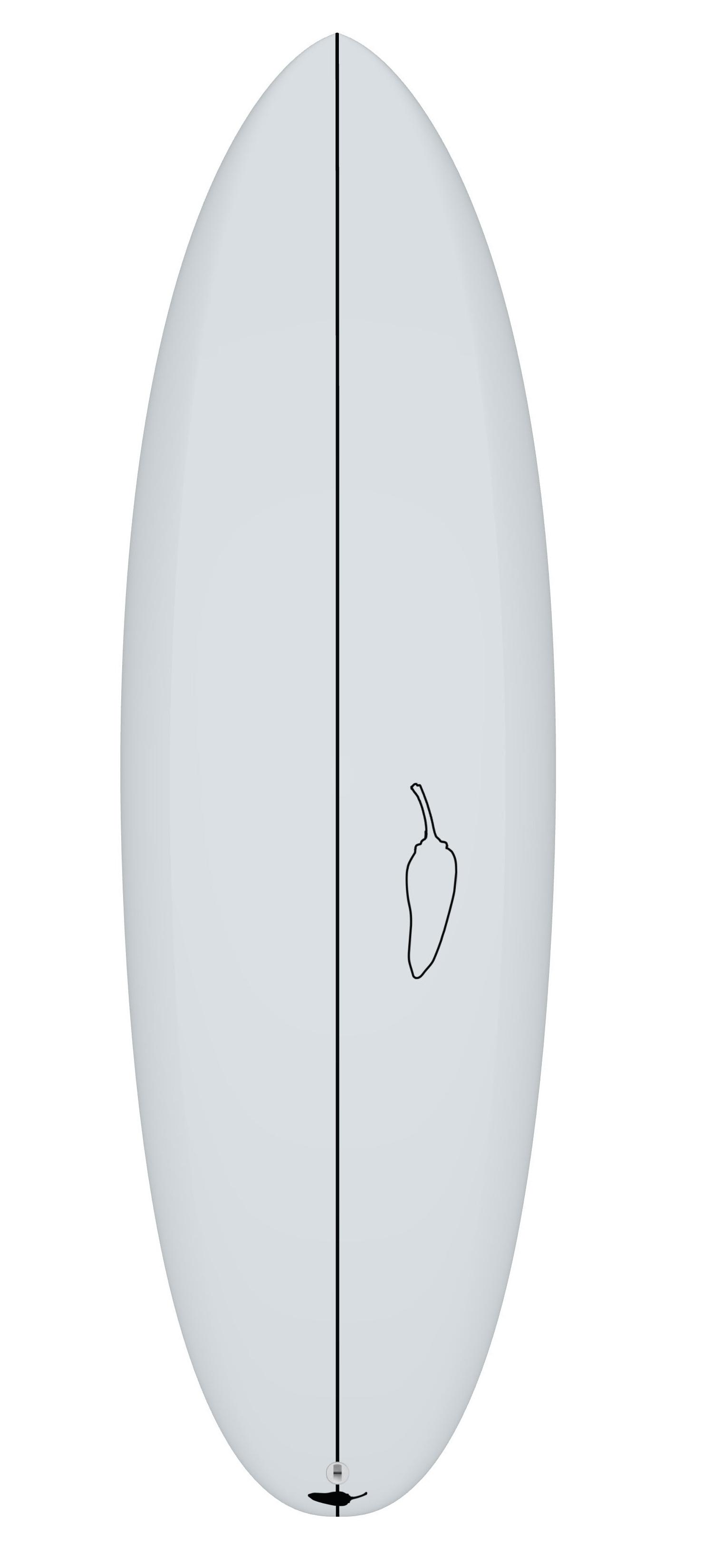 Chilli Surfboards Popper deck