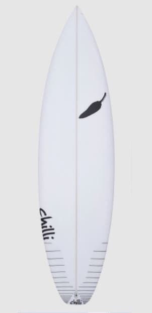 Chilli Surfboards Spawn top