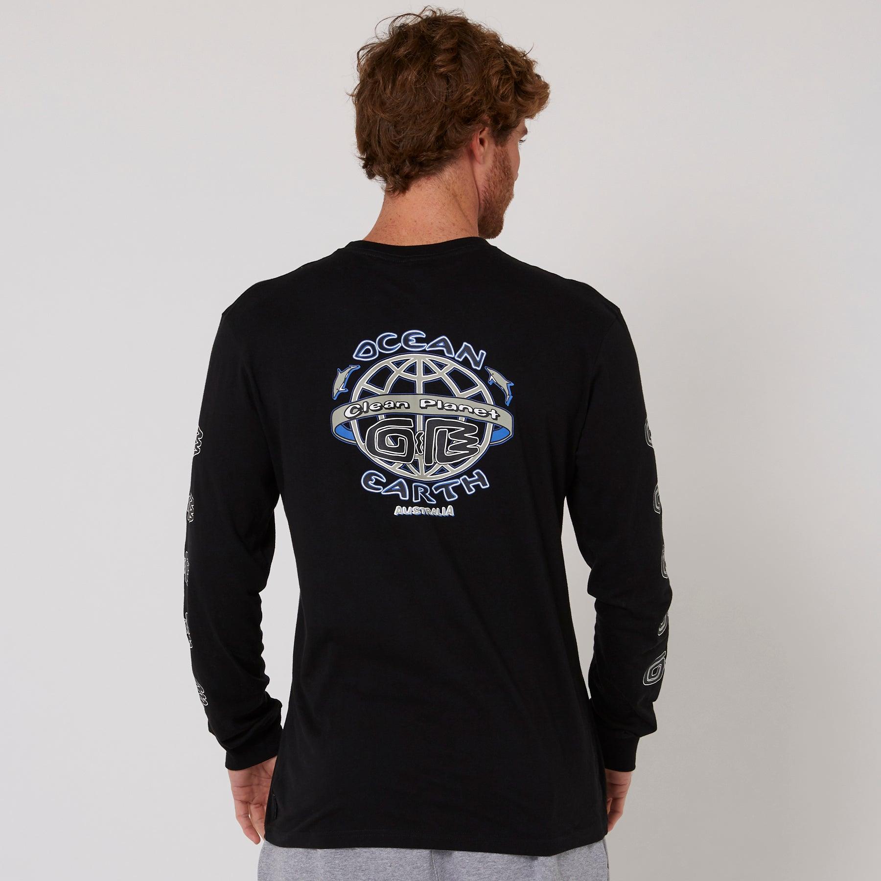 Clean Planet L/S Tee - Black