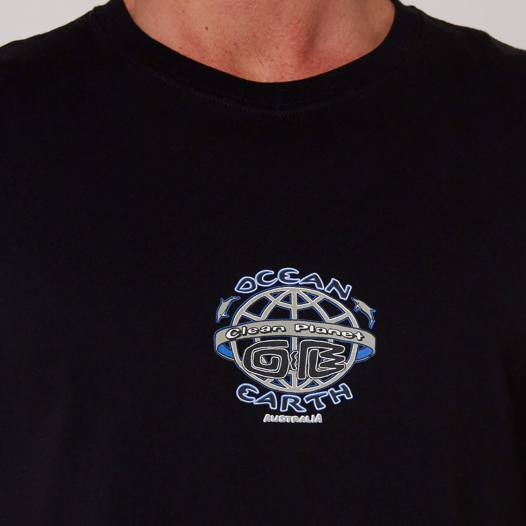 Clean Planet L/S Tee - Black