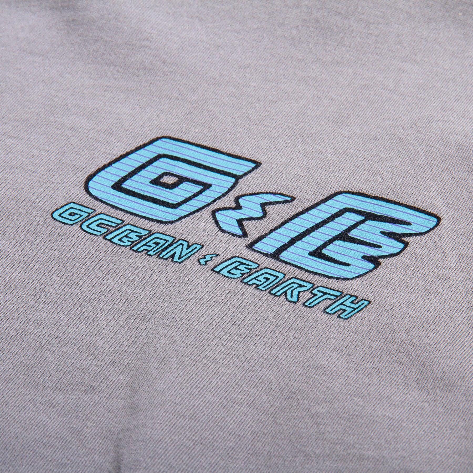 Men's 90's Wave LS Tee - Charcoal