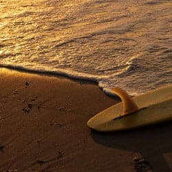Bravosurf | DEFLOW SINGLE FIN MINI CREAM 7,5"  | Grey