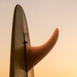 Bravosurf | DEFLOW SINGLE FIN MINI CREAM 7,5"  | Grey