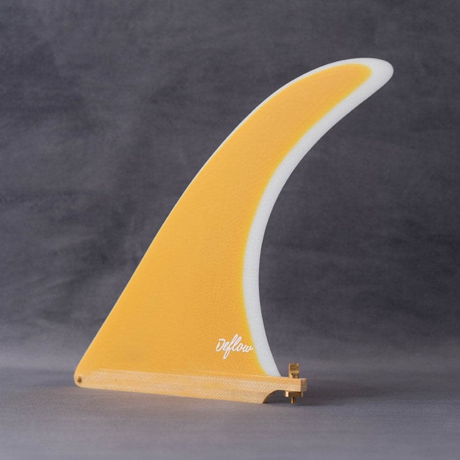 Bravosurf | DEFLOW SINGLE FIN 9,75" | Cream Mustard