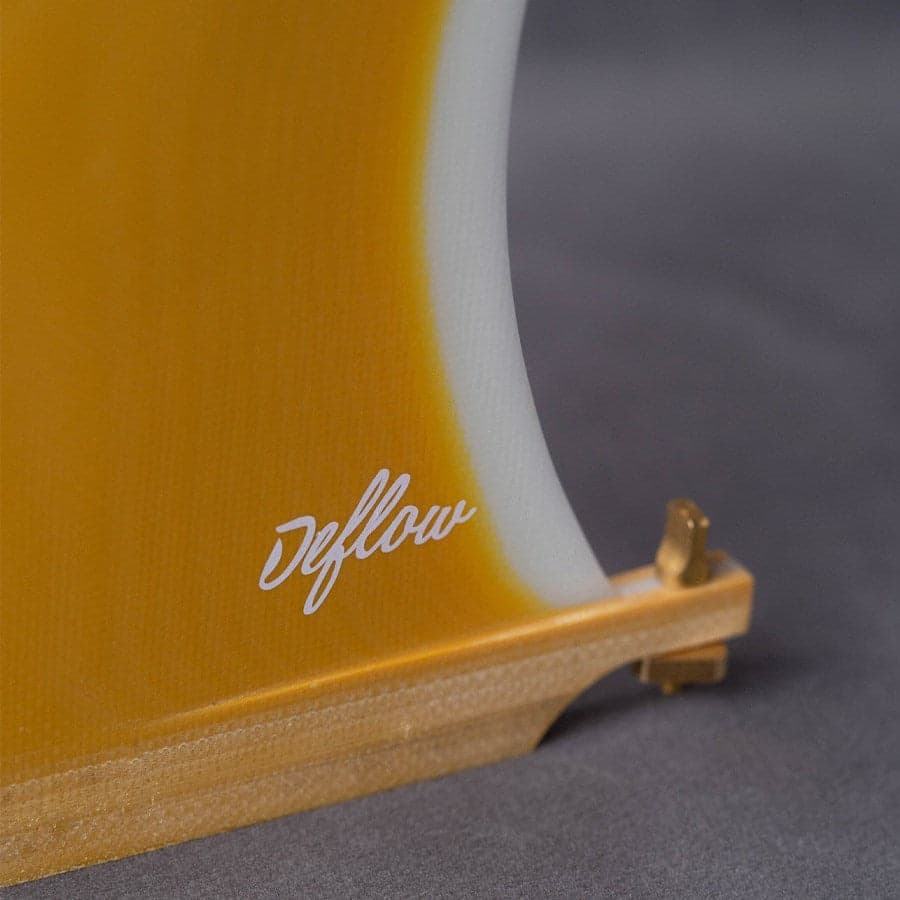 Bravosurf | DEFLOW SINGLE FIN 9,75" | Cream Mustard