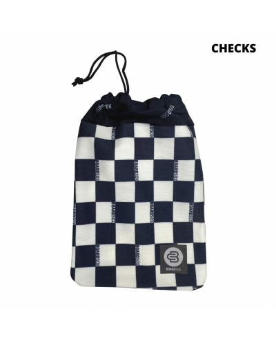 Wax/Fin Bag - Checks