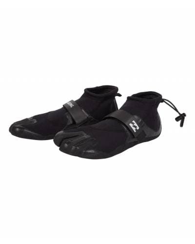 Mens 2mm Pro Reef Wetsuit Boots - Black