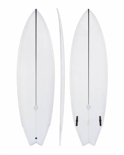 Beach Metall (Misfit Shapes) - 6' 2" x 20 " x 2 1/2" x 33.8L - Futures