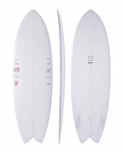Beach Cloud (Misfit Shapes) - 5' 8" x 20 1/4" x 2 1/2" x 34L - Futures
