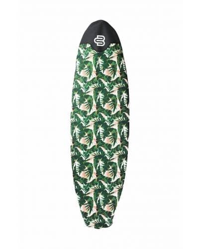 Green Leaf Surfboard Cover - Funboard